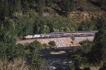 Amtrak #6 along the Truckee River